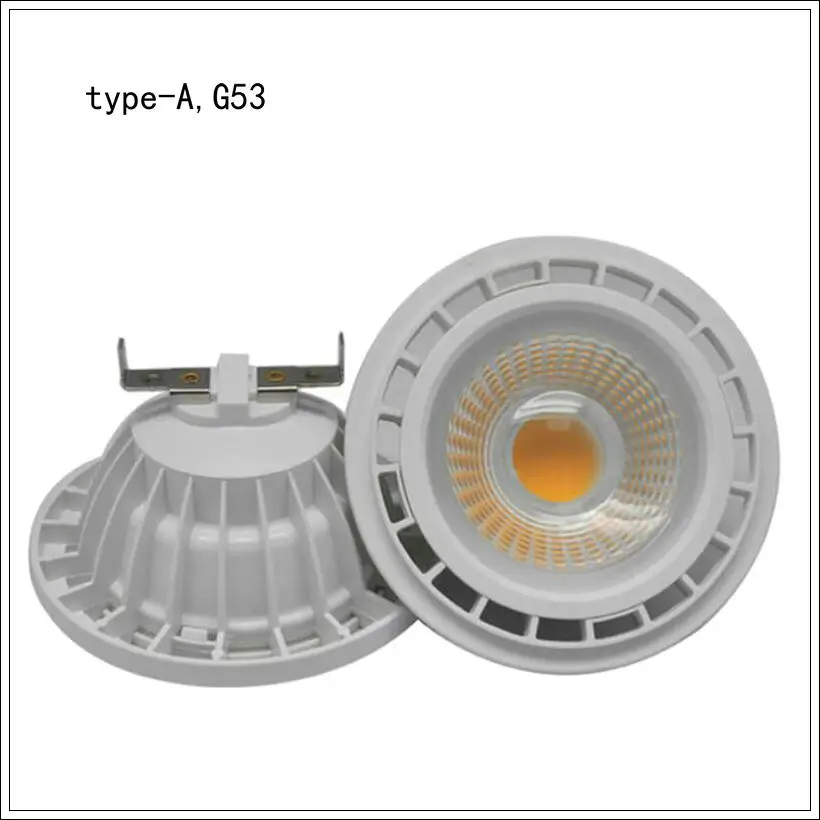 12 V G53 GU53 светодиодный AR111 встроенный Точечный светильник, 12 Вт, 15 Вт, GU10 светодиодный AR111 свет ES111 Светодиодный прожектор AC85-265V