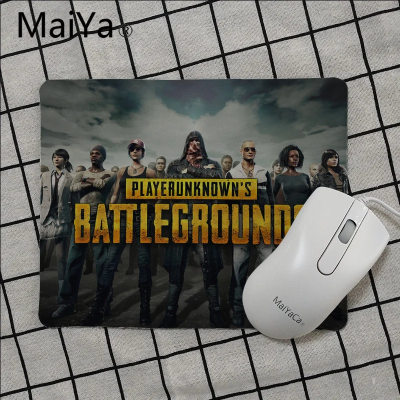 Maiya высокое качество PUBG PLAYERUNKNOWN боя анти-скольжения прочный Computermats гладкая коврик для настольных компьютеров Коврики игровой коврик для мыши