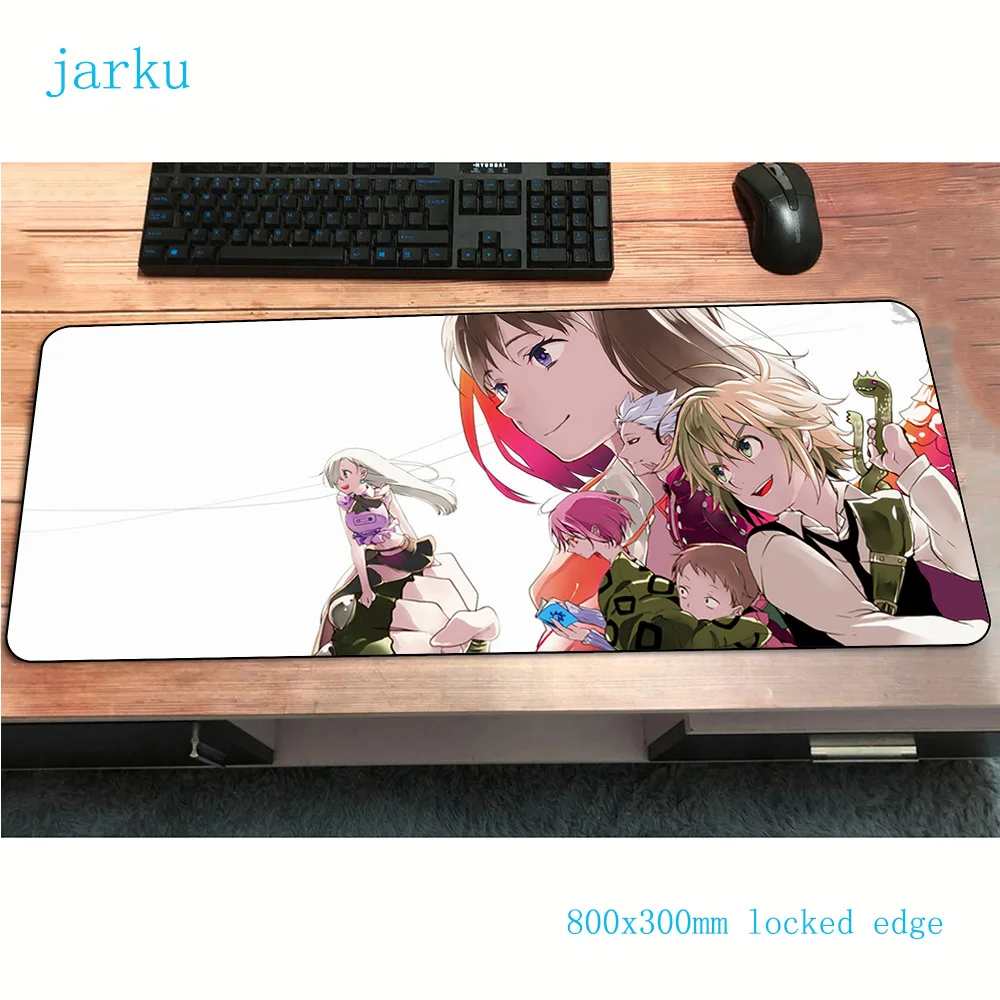 Коврики nanatsu no taizai 800x300x3 мм игровой коврик для мыши под заказ большой с