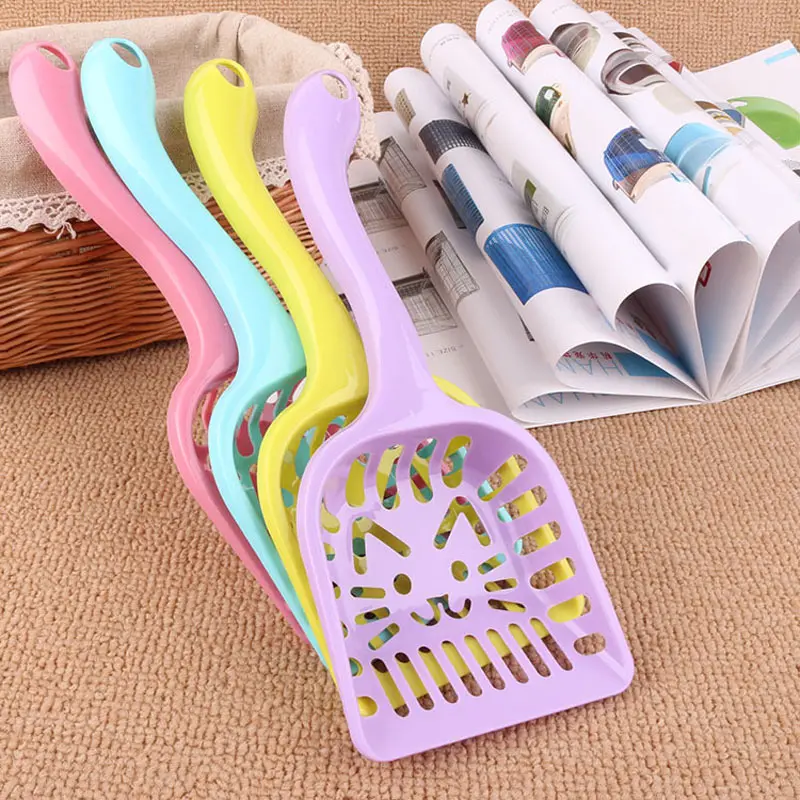 

Cat Litter Shovel Pet Cleaning Tool Plastic Scoop Cat Sand Toilet Cleaning DC156