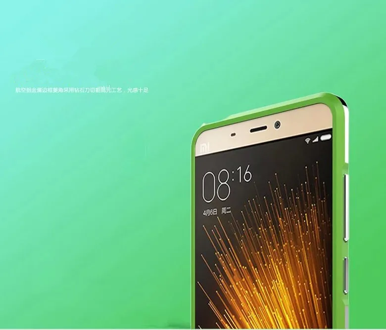 Роскошный роскошный чехол бампер Xiaomi Mi5 Pro Ультратонкий защитный алюминиевый с