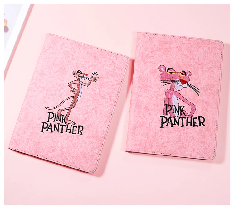 Розовый чехол пантера для ipad 2018 Новый embroid. A1822 A1893 новая оболочка вышивка чехол для планшета для 2017/2018 ipad 9,7 дюймовый корпус