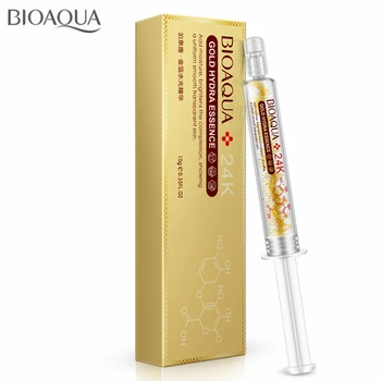 

1Pcs/lot 24K Gold Foil Essence Cream Whitening Anti-wrinkle Anti Aging Moisturizing Facial Hyaluronic acid Liquid Daub Style