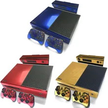 Самый горячий полный набор Красочный глянцевый натяжной потолок для украшения гостиницы, пленка ПВХ Наклейка протектор кожи для bx one консоли+ контроллер