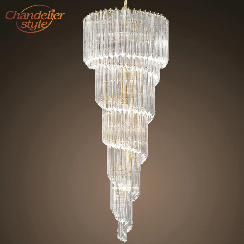 Современный светильник-Призма из муранского стекла, роскошные лестничные люстры, подвесной светильник, Светильники для гостиной, столовой, Декор