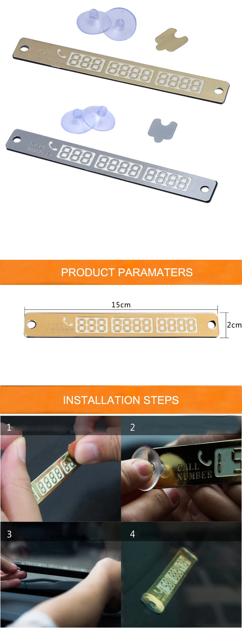 Наклейки световой временные карты парковка с присоской и телефонный номер карты плиты оптом