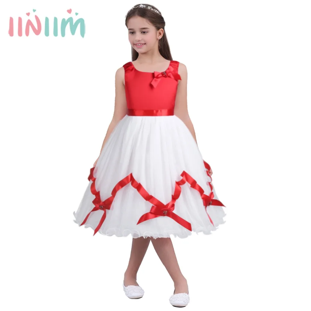

Girl Tulle Princess Dress Kids Teenagers Clothes Christmas Costume Party Dresses for Performance Birthday Party Prom Gown Dress