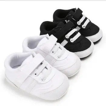 

Toddler Baby Shoes Canvas Soft Sole Casual Shoes Boy Girl Moccasin 0-18 Months