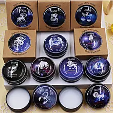 Útil 12 Perfumes Mulheres Unissex Homens Do Zodíaco Magia Perfume Sólido Fragrância Desodorante Sólido V2