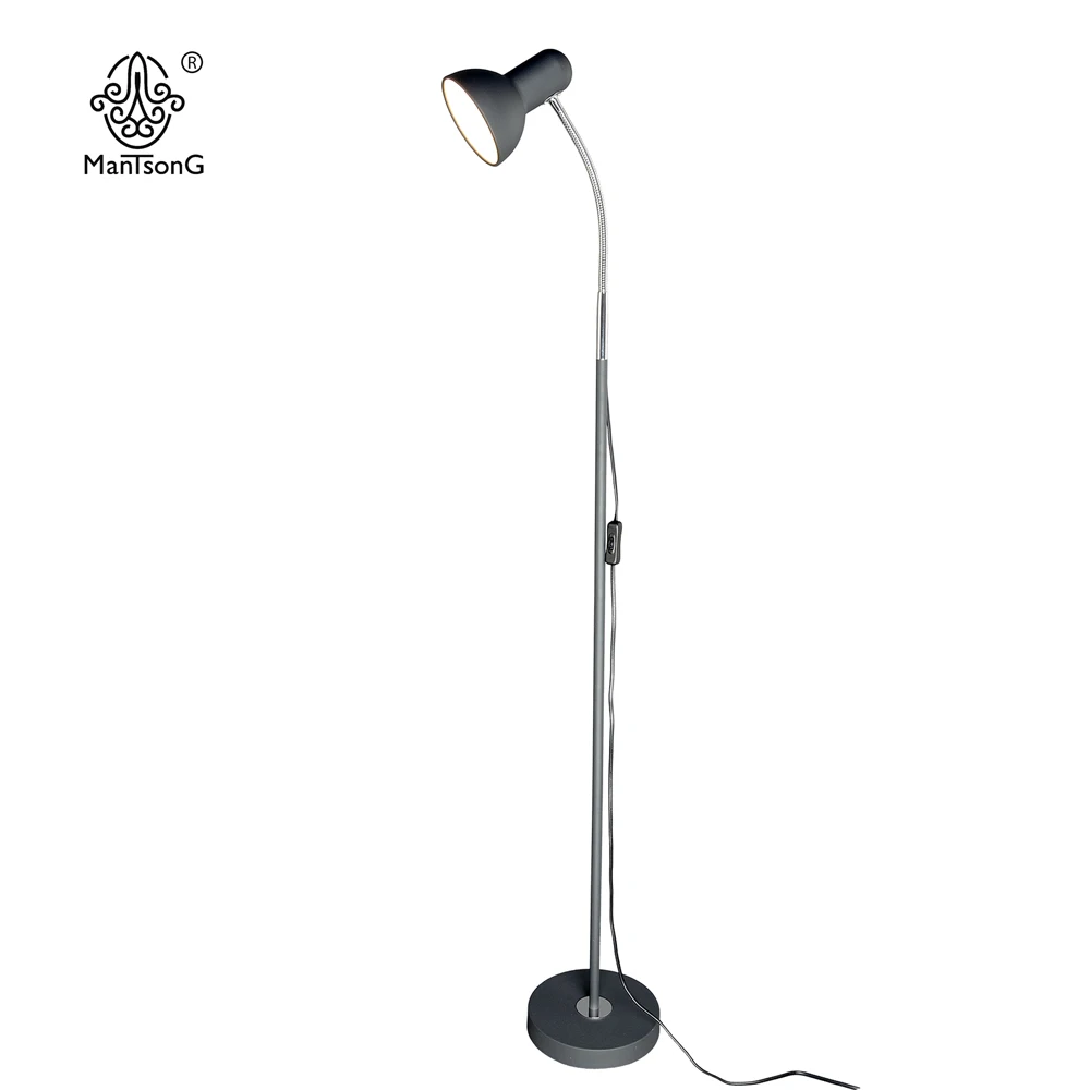 

Black Floor Lamp For Living Room European Metal Lampshade Modern Lamp Floor Industrial Lighting Fixtures Free Russian shipping