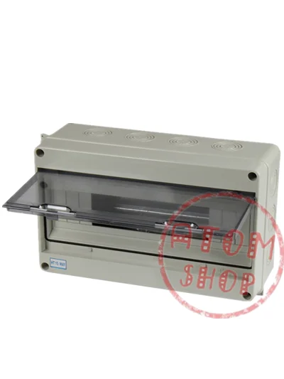 

ABS plastic box PC lid 15Way Waterproof IP65 Electrical Distribution Box Size 300*190*110mm