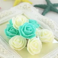 50PCS/Bag Mini PE Foam Rose Flower Head Artificial Rose Flowers Handmade DIY Wedding Home Decoration Festive & Party Supplies - Image 3