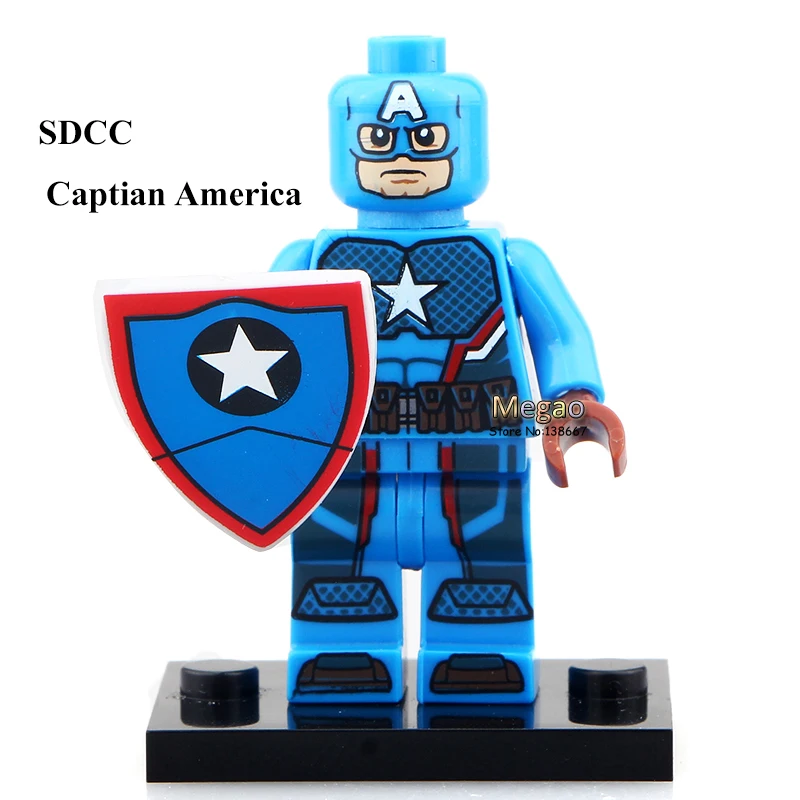 

Single Sale PG068 SDCC captian America SuperHero Scorpion/ Best Kids Education Learning Toys PG8017