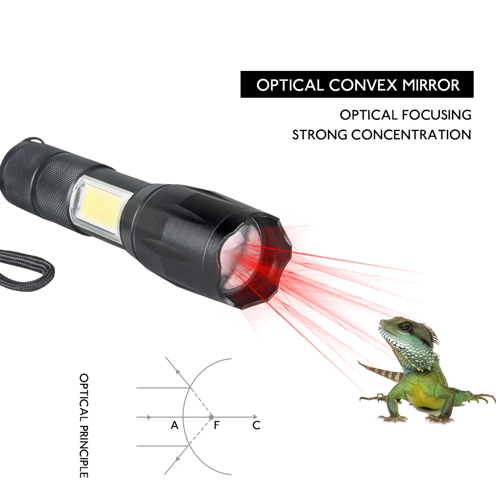 18650 Battery 4 Modes LED Flashlight Linterna Torch High Lumens Waterproof Multifunctional Outdoor Camping Night Lighting (9)
