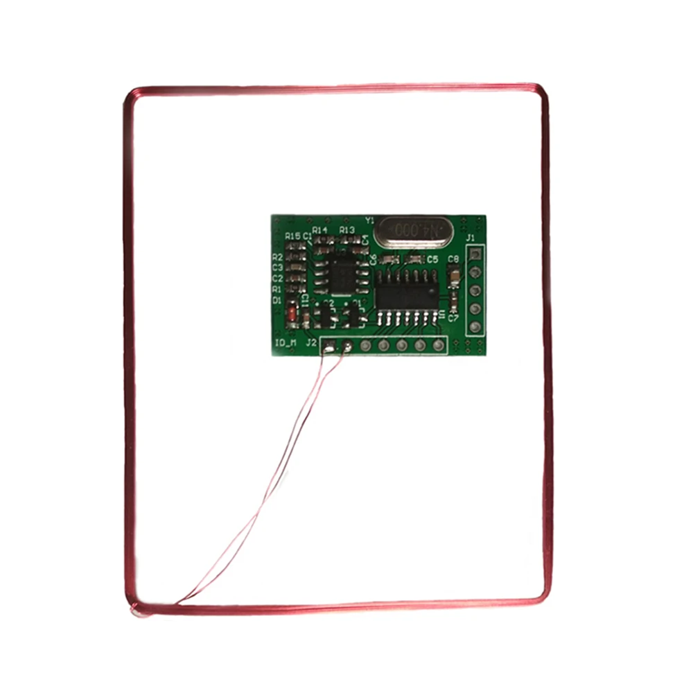 

134.2 KHZ Animal Tag Reading Module Ear Tag Foot Ring Reader Module EM4305 UART (9600, N, 8, 1) Output Interface 5V 25mA