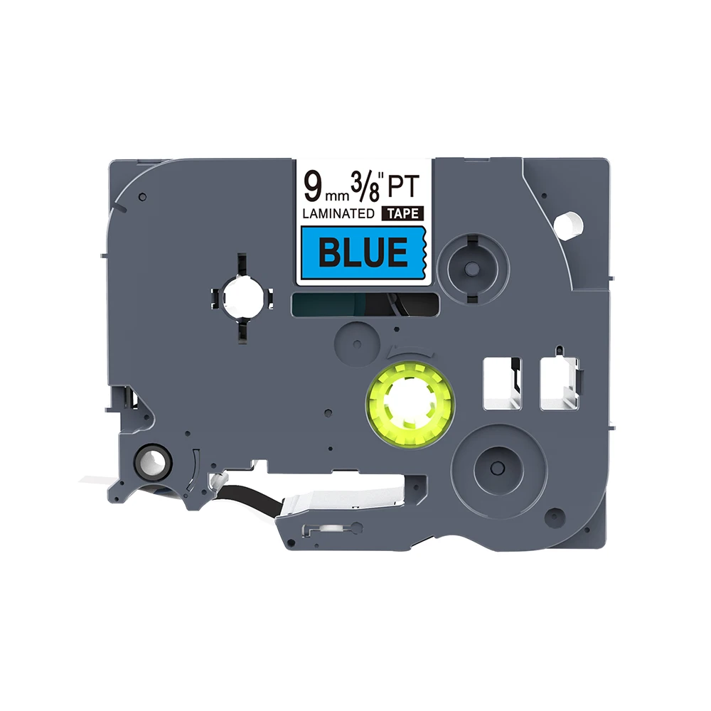 

1 Piece PUTY Mixed Label Tape TZe521 compatible Brother P-touch 9mm Black On White Laminated Printer Supplies Label Maker TZe521