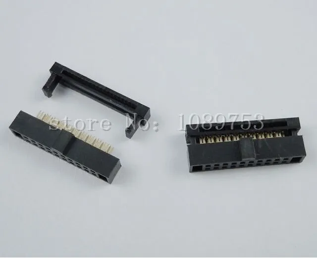 

10Pcs 1.27mm Pitch 2x10 Pin 20 Pin IDC FC Female Header Cable Socket Connector