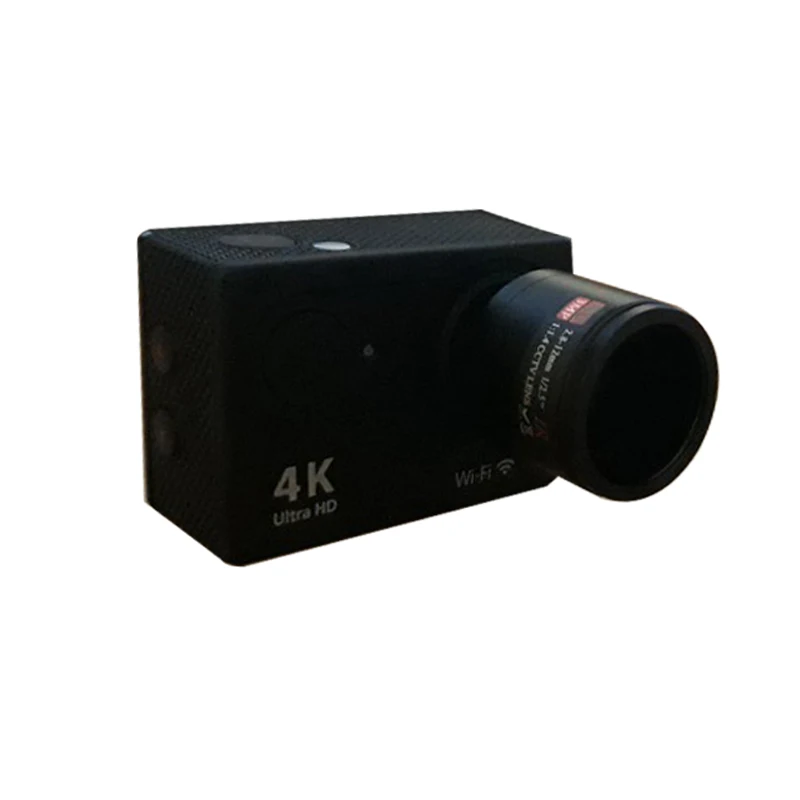 (No IR filter)3 Megapixel Fixed Iris M12 HD 2.8-12mm Varifocal cctv IR camera lensF1.4manual focus  - 32579940074