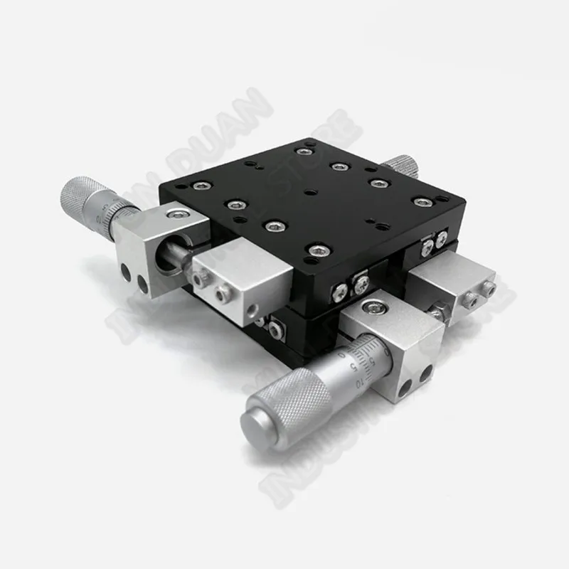 Микрометр ручной раздвижной стол XY Axis 60*60 мм 2 5 &quotстанция смещения платформы
