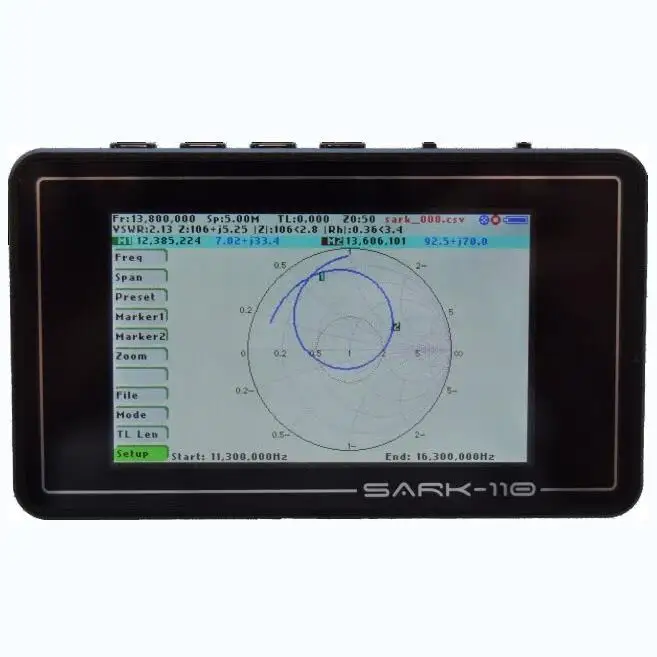 SARK-110 антенный анализатор 100 кГц до 230 МГц