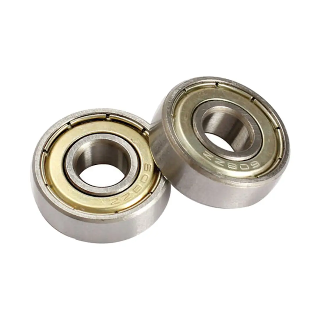 

10 pcs Ball Roller Skateboard Blade Bearings Wheels Silver 608ZZ
