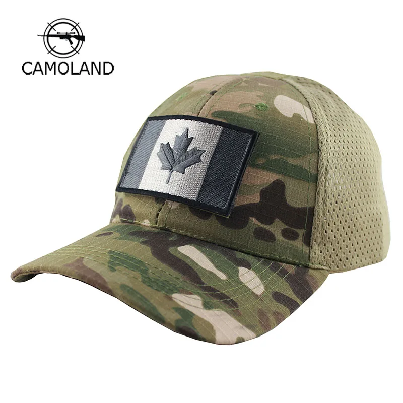 hook and loop baseball cap