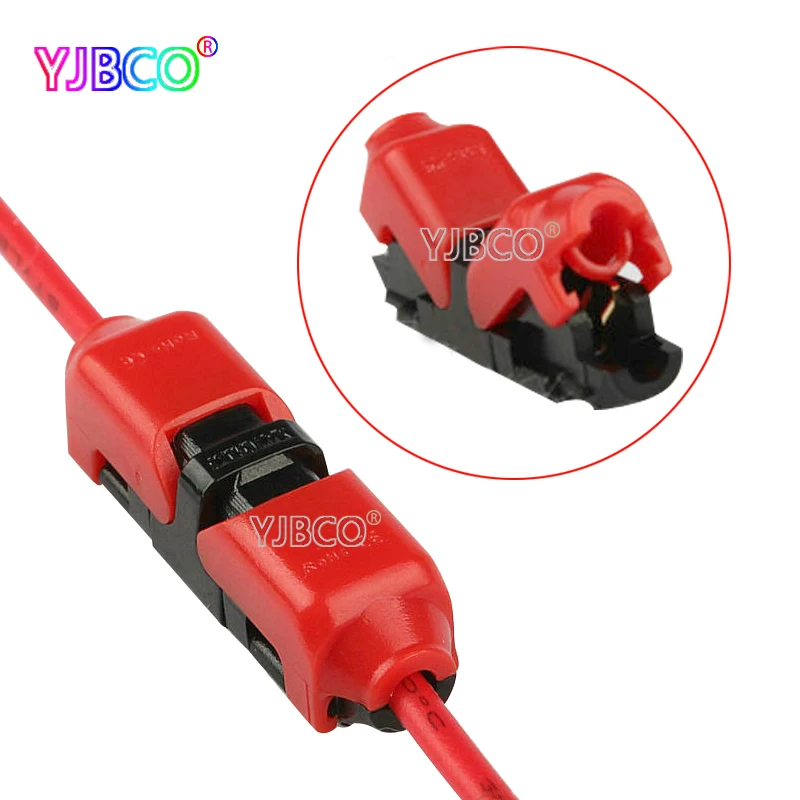 YANGPING HONGHUAER Dix 0PCS 1Pin / 2pin Scotch Serrure Rapide Rapide H/T  Connecteurs De Fil pour 4-1 8AWG CABE Set TERNINALS SECKP CARLES DE Voiture  ÉLECTRIQUE Audio 2 : : Commerce, Industrie