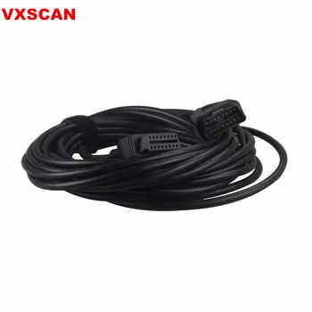 

10 Meter OBD2 16PIN Male to Female Connector Lan Cable