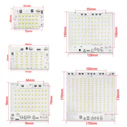 5 шт./лот светодиодный 2835 SMD чип 10 W 20 W 30 W 50 W 100 W AC220V с Smart IC SMD чип для DIY прожекторная уличная лампа