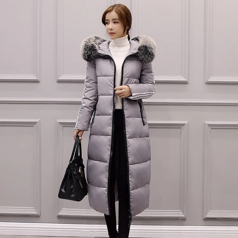 2016 New Long Parkas Female font b Women b font Winter font b Coat b font