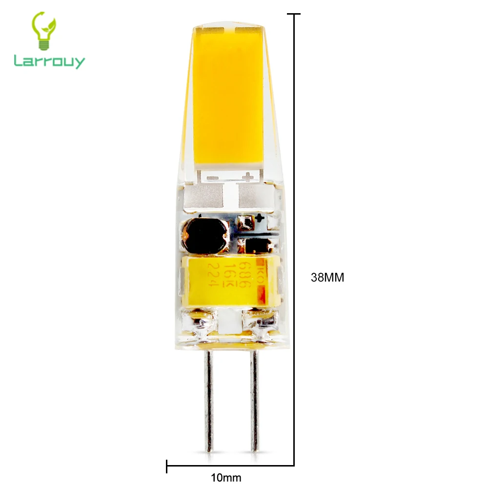 20 шт./лот высокое качество 3 светодио дный Вт 6 Вт COB LED светодио дный G4 светодиодные лампы 360 Угол луча Bombillas заменить галогенные люстры огни