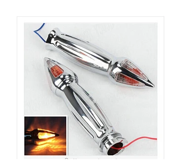 

Motorcycle Turn Signals Bar End 1" Hand Grip For Honda Shadow Spirit Sabre Aero ACE Steed VLX 400 600 1100 DLX VTX1300 1800