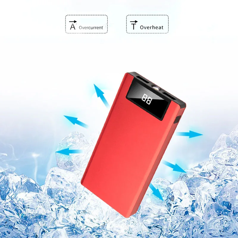 20000mAh Power Bank ultra thin Mobile Phone Charger External Battery Pack Dual USB Powerbank for iPhone Samsung Xiaomi Poverbank (19)