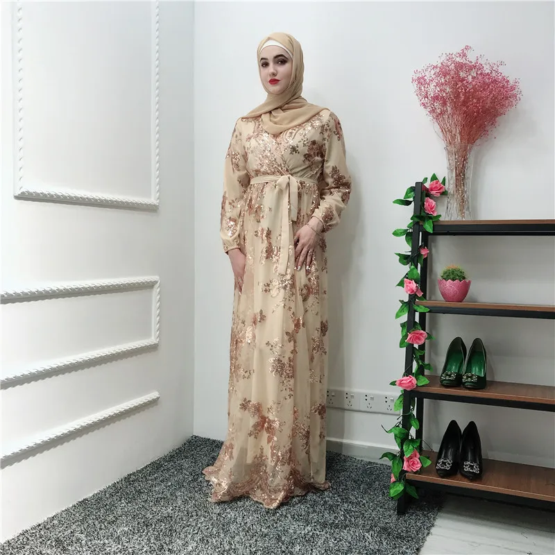 Vestidos abaya Robe Femme Дубай Арабский Кафтан мусульманский хиджаб платье Рамадан Tesettur Elbise Sukienki Caftan Marocain Eid платья