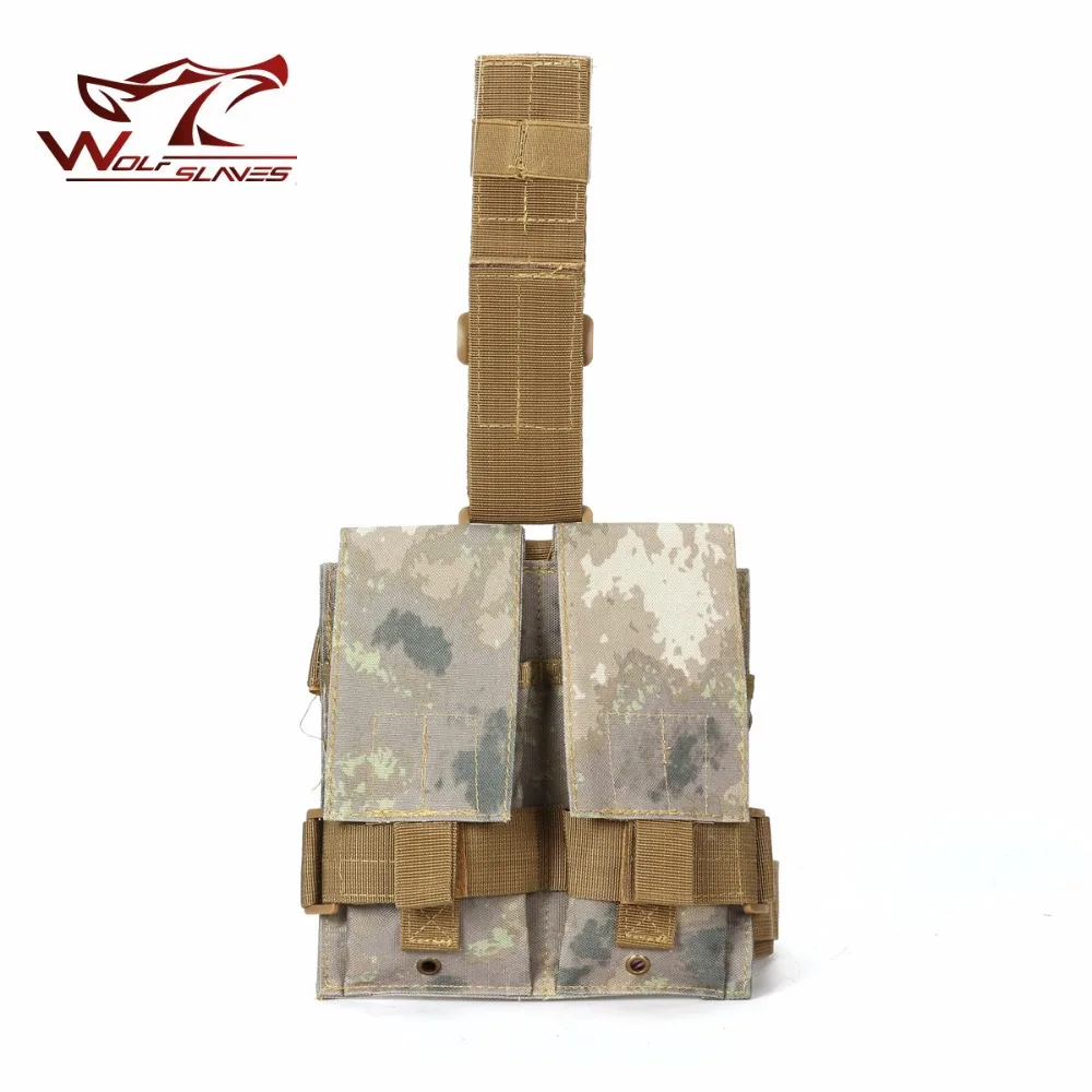 Новая тактическая Сумка Molle Double M4 5,56 мм, подсумок, сумка для страйкбола, пейнтбола, панельная сумка, камуфляжная сумка