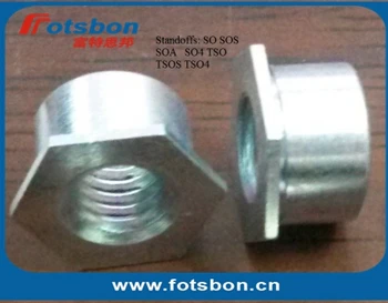 

SOA-8632-24, Thru-hole Threaded Standoffs,aluminium 6061,nature, PEM standard,made in china, in stock.