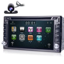 2din 100% New universal Car Radio Double 2 din Car DVD Player GPS Navigation In dash Car PC Stereo video+Free Map+Free Camera