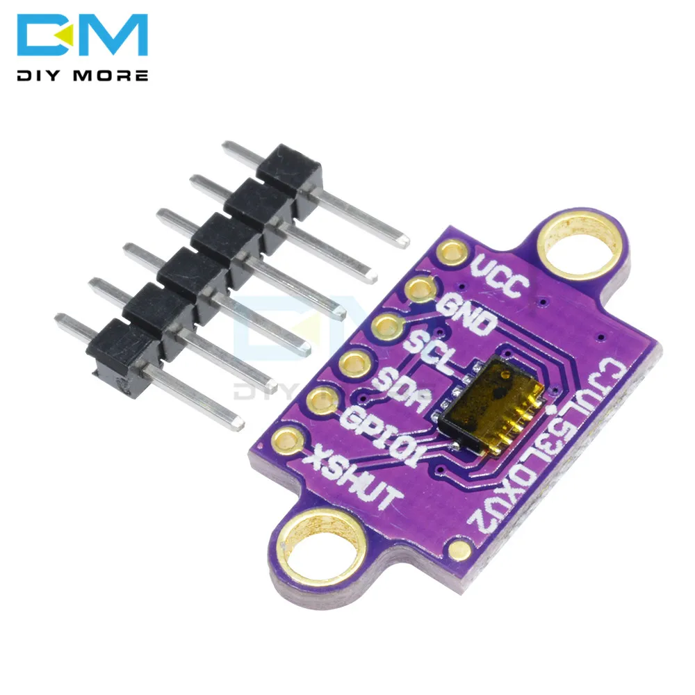 Интерфейсный последовательный датчик VL53L0X IC IIC I2C модуль датчика разрыва плата