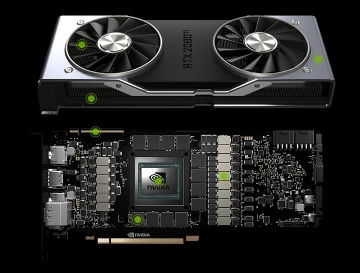 BYKSKI для NVIDIA GeForce RTX 2080Ti/2080 Founders Edition 11 ГБ GDDR6/Reference Edition. Водоблок с полным покрытием.