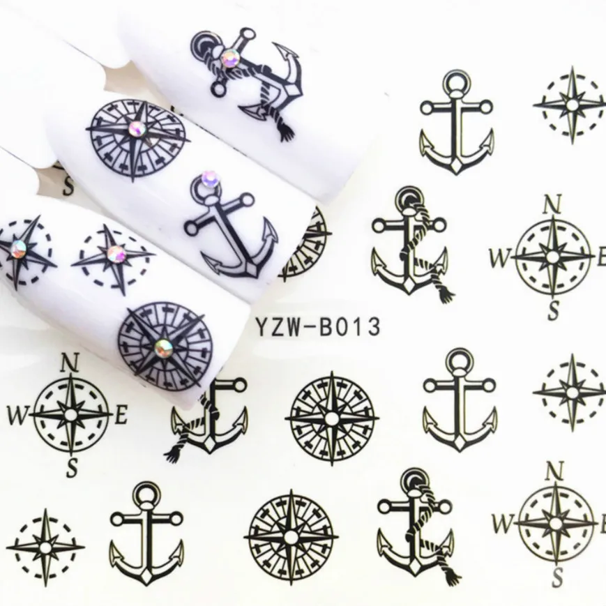 

1Pcs Ship's Anchor Fashion Women Temporary Tattoo Cute Star Tattoo Sticker Love Women Body Finger Art Waterproof Tatoo Kid N3c8