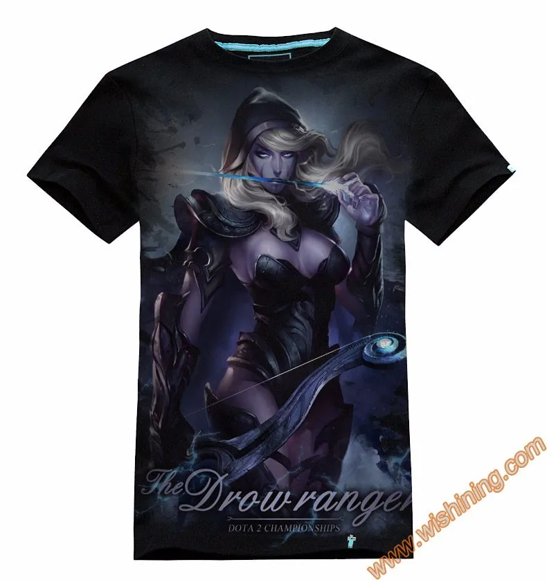 DOTA 2 Drow Ranger t shirt Tee8101 (1)