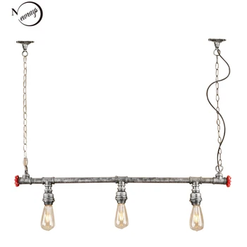 

Vintage iorn painted industrial wind indoor pendant lights LED E27 220V lamp luminaire suspension for palor hotel bedroom study