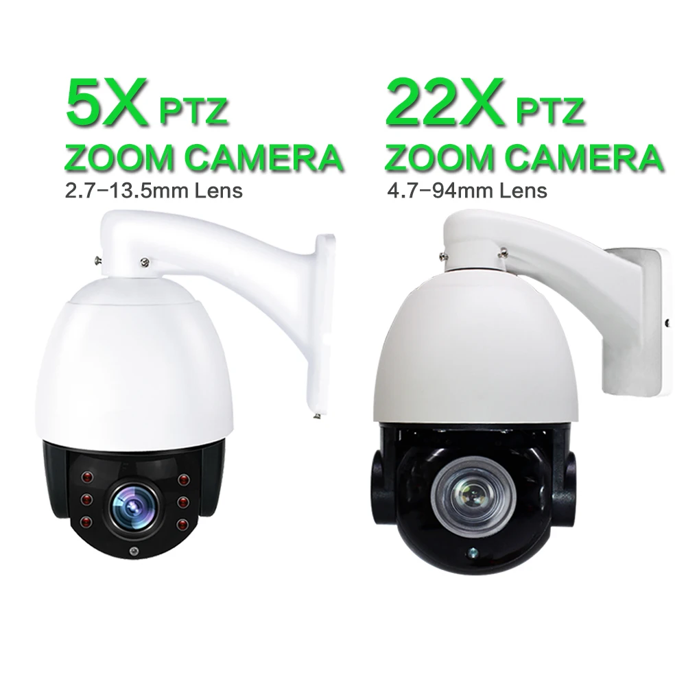 Беспроводная IP камера видеонаблюдения HD 960P 1080P Wi Fi PTZ 5 кратный зум слот для SD