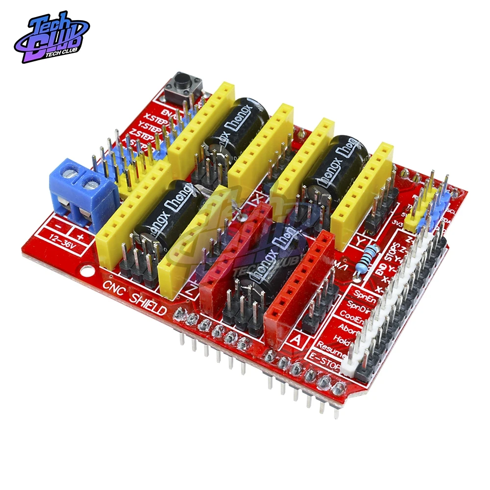 A4988 Драйвер CNC Щит Плата расширения V3 гравер Щит 3d принтер ЧПУ для Arduino CNC щит V3