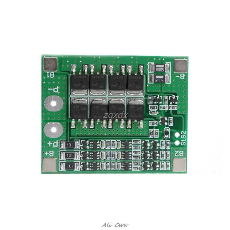 SIV 3S 25A Li-Ion 18650 BMS PCM плата защиты аккумулятора bms pcm с балансом для литий-ионного lipo аккумулятора