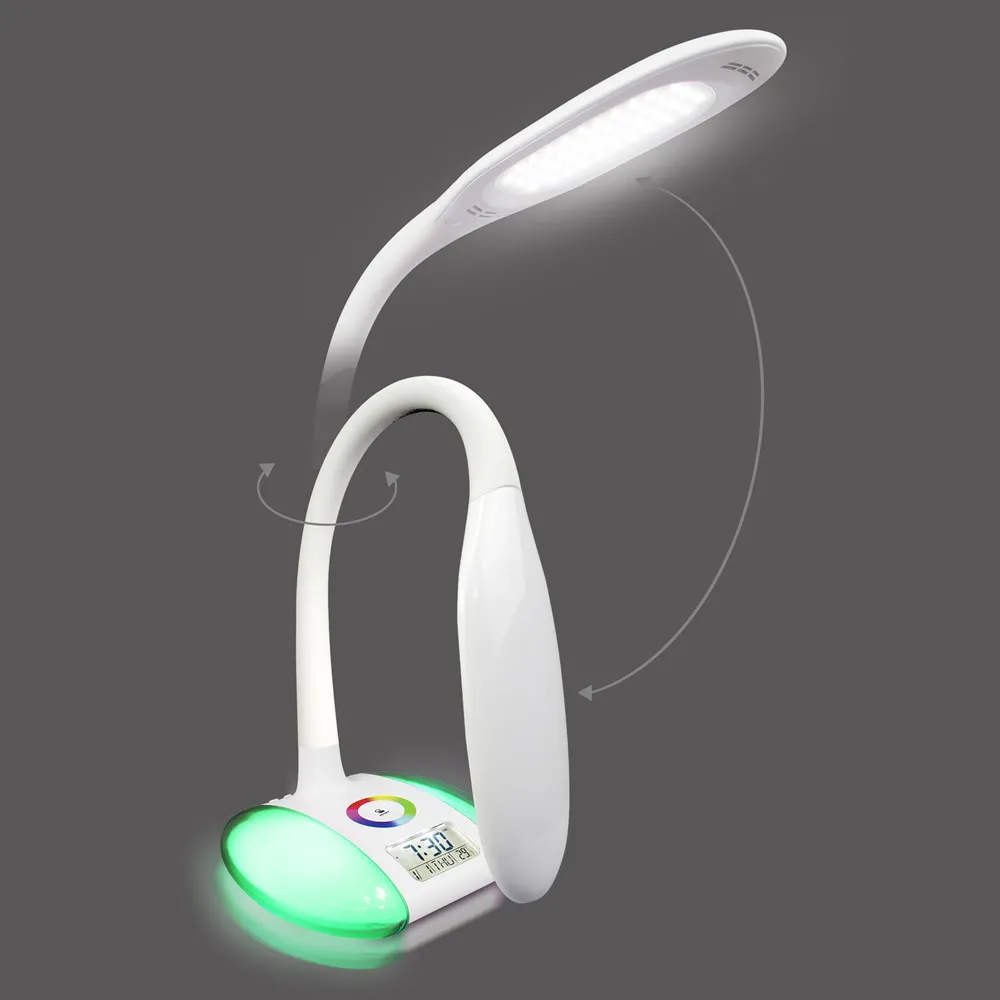 Table Lamp For Study Multifunction LED Eye Protection Dimmable Touch Dimmer Desk Light Reading Atmosphere Colorful Lights | Освещение
