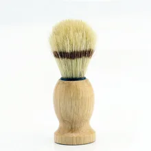 Мужская щетка для бритья из барсука, Парикмахерская, для мужчин, для чистки лица, бороды, инструмент для бритья, бритвенная щетка с деревянной ручкой для мужской щетки