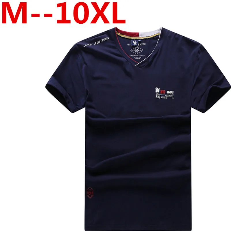 10XL 9XL 8XL 7XL 6XL 5XL 4XL 2017 summer style T shirt men casual print short