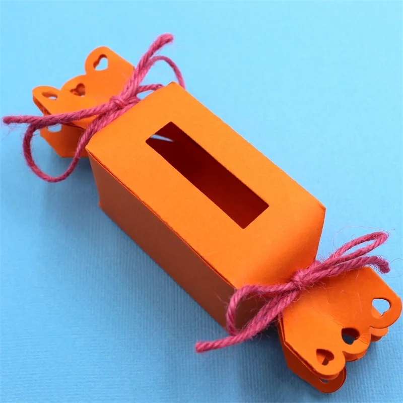 Конфетная коробка металлические режущие штампы трафарет для DIY альбома