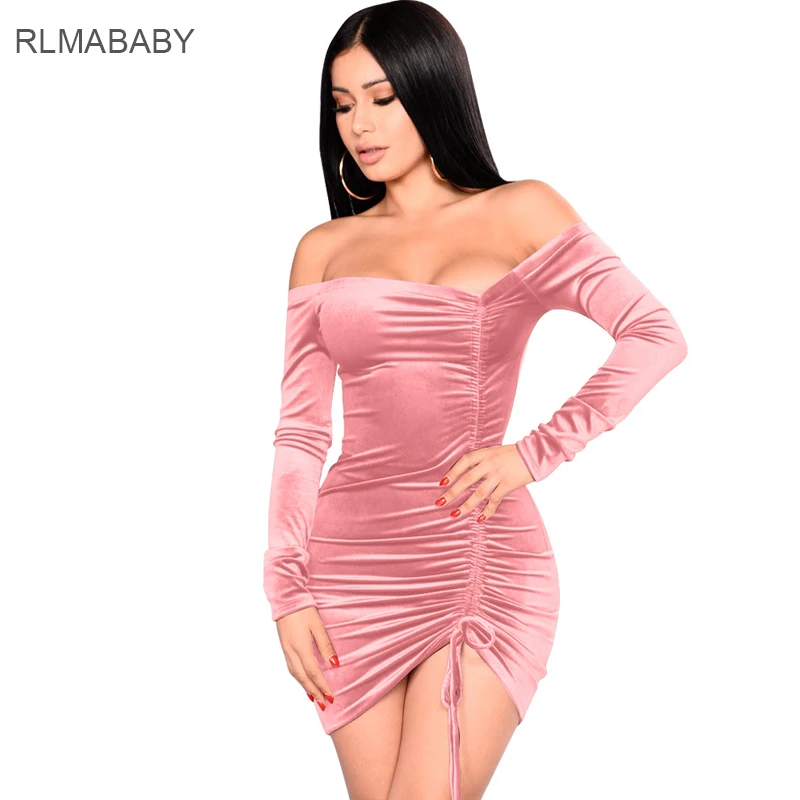 strapless long sleeve dress